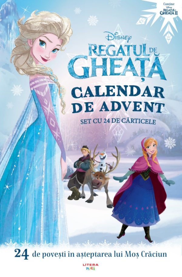 frozen_advent.jpg Disney. Regatul de gheata. Calendar de advent. Set cu 24 de carticele (transport gratuit)