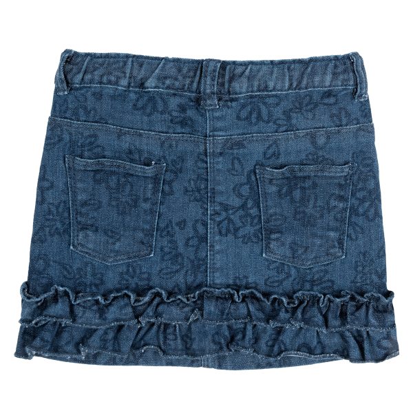fusta-104_25293_1_1554287082.jpg Fustita denim Chicco, elastica, bleumarin cu model, 34493
