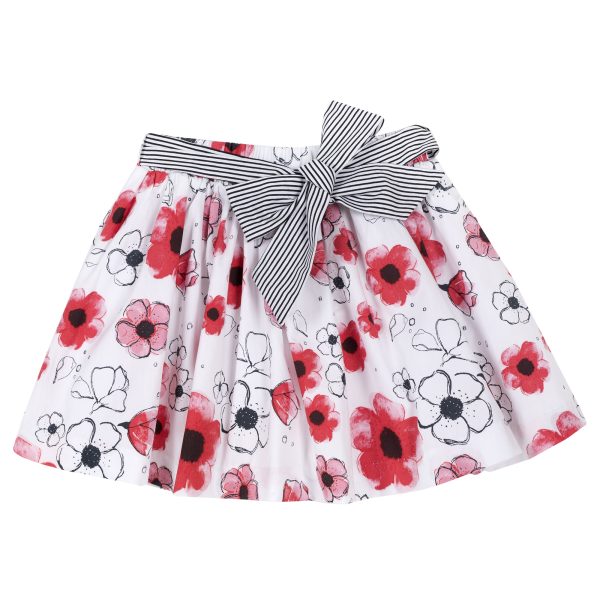 Fustita din poplin Chicco, multicolor, 34492