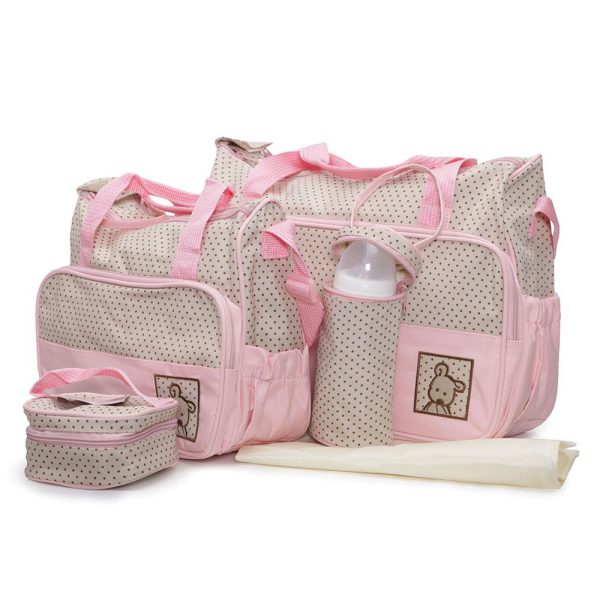 geanta_pentru_carucior_5_in_1_moni_stella_pink.jpg Geanta pentru carucior 5 in 1 Moni Stella Pink