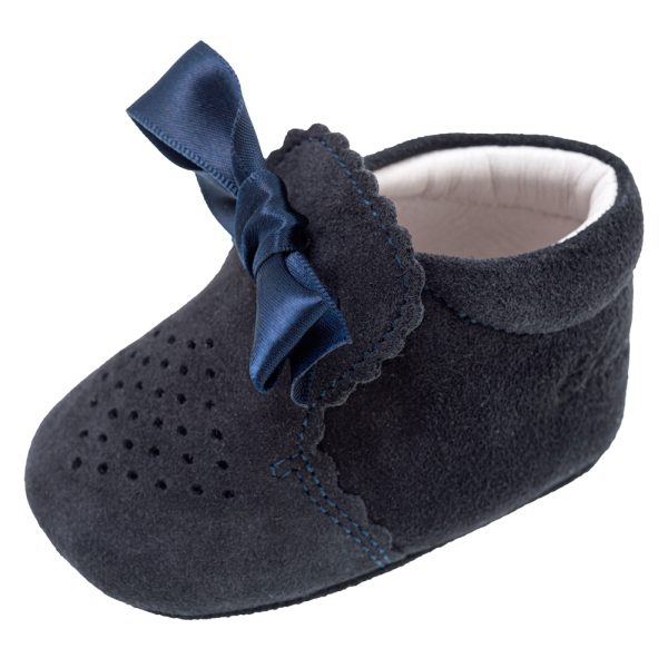 Ghetute copii Chicco Nelody, bleumarin, piele de capra, 64808