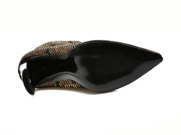 Ghete ALDO maro, DELUDITH240, din material textil