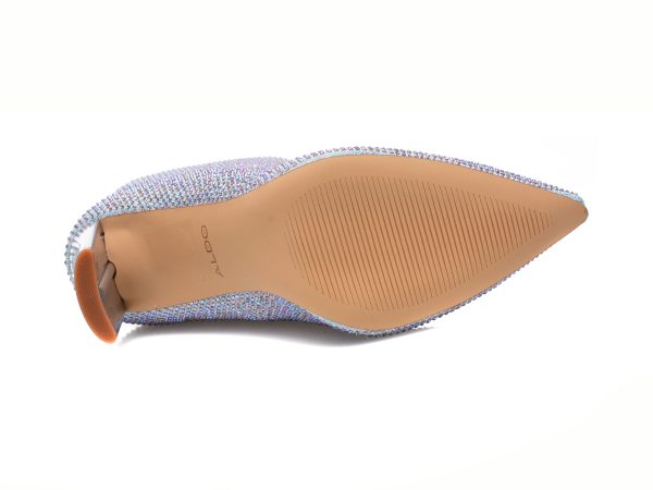 Ghete ALDO mov, DELUDITH500, din material textil
