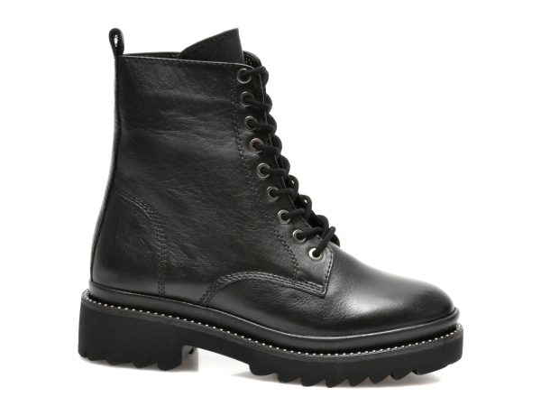 Ghete ALDO negre, CERANDRA001, din piele naturala