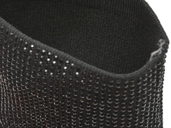 Ghete ALDO negre, DELUDITH009, din material textil