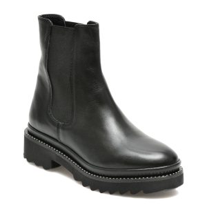 Ghete ALDO negre, HENNA001, din piele naturala