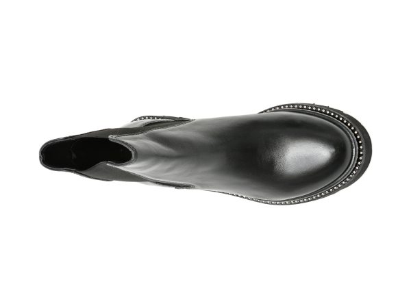 Ghete ALDO negre, HENNA001, din piele naturala