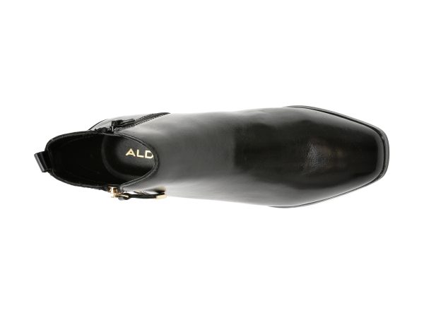 Ghete ALDO negre, KAELLEFLEX001, din piele naturala