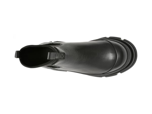Ghete ALDO negre, PUDDLE001, din piele naturala