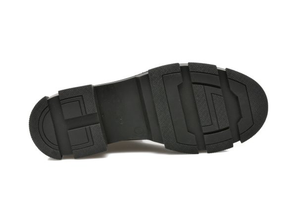 Ghete ALDO negre, PUDDLE001, din piele naturala