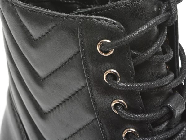 Ghete ALDO negre, QUILT001, din piele naturala