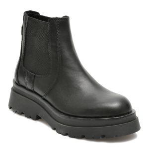 Ghete ALDO negre, STOMPD001, din piele naturala