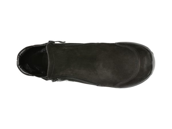 Ghete ARA negre, 26311, din piele intoarsa