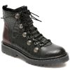 Ghete BABOOS negre, 7603, din piele naturala