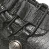 Ghete BABOOS negre, 7603, din piele naturala