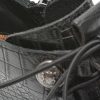 Ghete BABOOS negre, 7603, din piele naturala