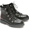Ghete BABOOS negre, 7603, din piele naturala