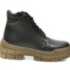 Ghete BRAVELLI negre, 71330, din piele naturala