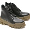 Ghete BRAVELLI negre, 71330, din piele naturala