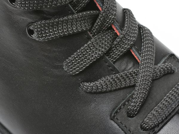 Ghete BRAVELLI negre, 71373, din piele naturala