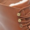 Ghete CLARKS maro, CLARKDALE LACE, din piele naturala