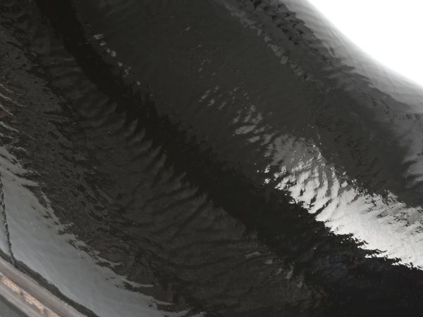 Ghete CLARKS negre, AIRABELL ZIP, din piele ecologica