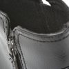 Ghete CLARKS negre, AIRABELL ZIP, din piele ecologica