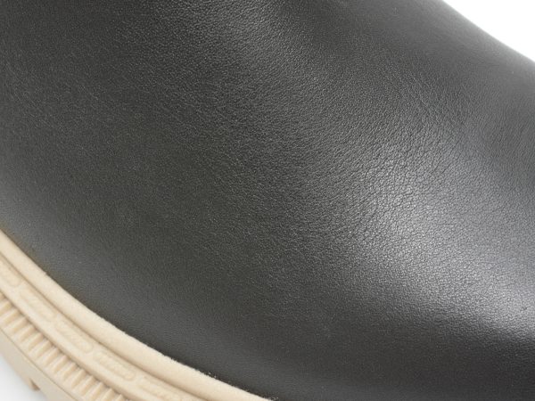 Ghete EPICA negre, 6694, din piele naturala