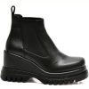 Ghete EPICA negre, 752704, din piele naturala