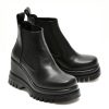 Ghete EPICA negre, 752704, din piele naturala