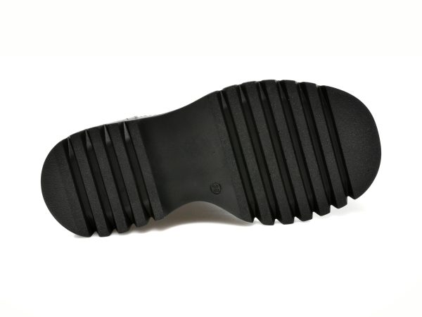 Ghete EPICA negre, 752704, din piele naturala