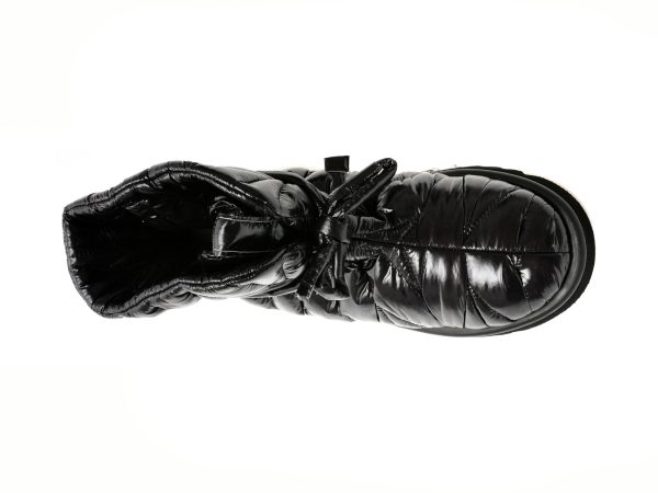 Ghete EPICA negre, SFBPB, din material textil