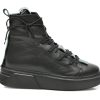 Ghete EPICA negre, X300, din piele naturala