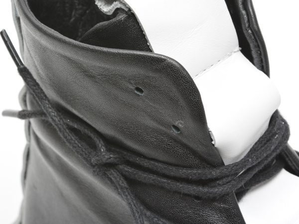 Ghete EPICA negre, X300, din piele naturala