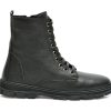 Ghete FLAVIA PASSINI negre, 10006, din piele naturala