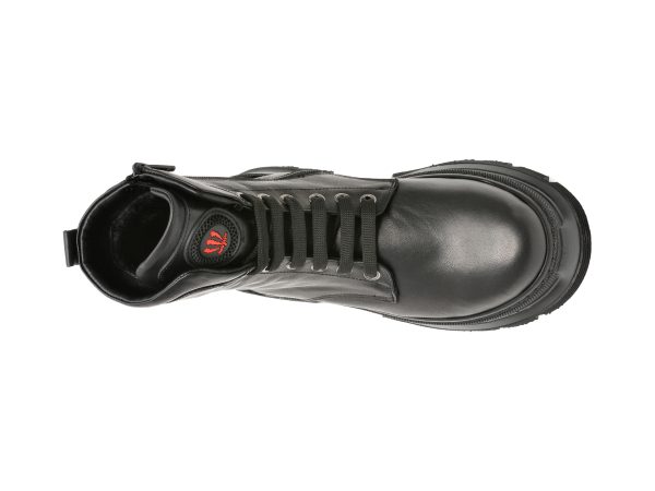 Ghete FLAVIA PASSINI negre, 222124, din piele naturala