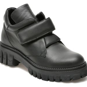 Ghete FLAVIA PASSINI negre, 2266459, din piele naturala