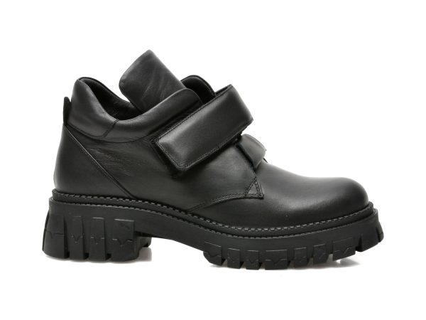 Ghete FLAVIA PASSINI negre, 2266459, din piele naturala