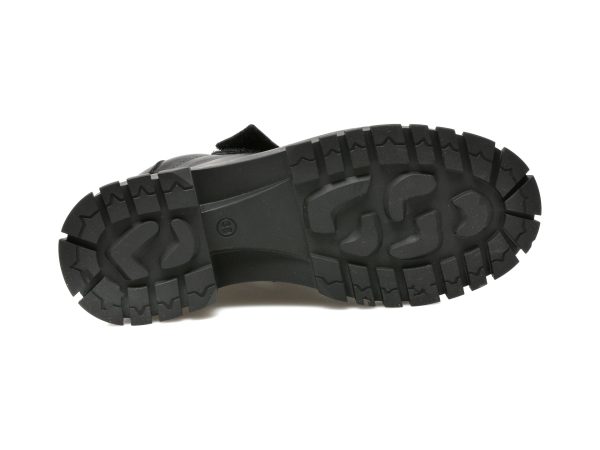 Ghete FLAVIA PASSINI negre, 2266459, din piele naturala