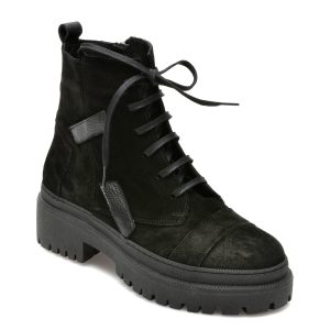 Ghete FLAVIA PASSINI negre, 2341006, din piele intoarsa