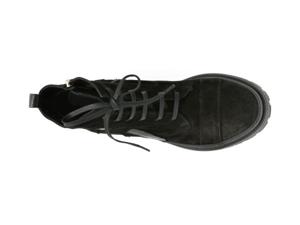 Ghete FLAVIA PASSINI negre, 2341006, din piele intoarsa