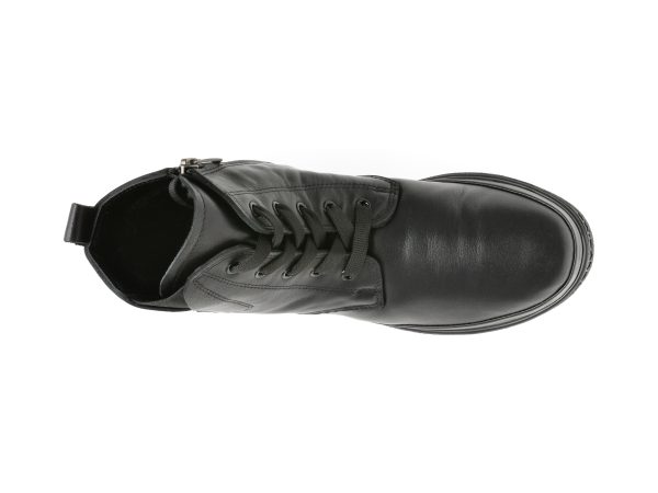 Ghete FLAVIA PASSINI negre, 601402, din piele naturala