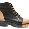 Ghete FLAVIA PASSINI negre, 811508, din piele naturala
