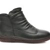 Ghete FLAVIA PASSINI negre, B90933, din piele naturala