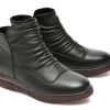 Ghete FLAVIA PASSINI negre, B90933, din piele naturala