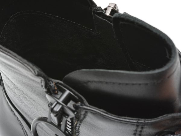 Ghete FLAVIA PASSINI negre, P515227, din piele naturala