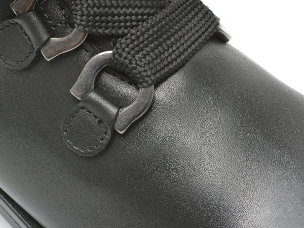 Ghete GABOR negre, 71790, din piele naturala