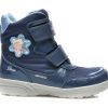 Ghete GEOX bleumarin, J048AA, din piele ecologica