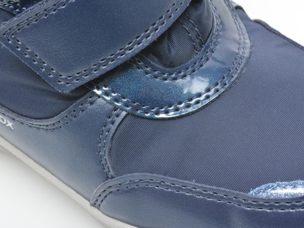 Ghete GEOX bleumarin, J048AA, din piele ecologica