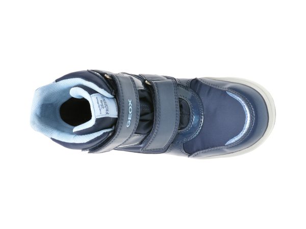 Ghete GEOX bleumarin, J048AA, din piele ecologica